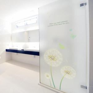 아트박스/낭만창고 ncdr046-민들레 홀씨-샤워부스 유리문시트지