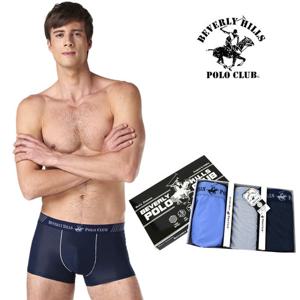 폴로클럽 쿨 남자팬티 남성속옷 엠보 드로즈 3종세트