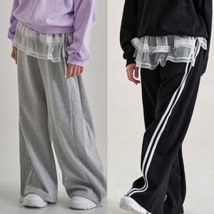 [모데쯔]주니어 봄 코디용 레이스 스커트 등교 초등학생 댄싱룩