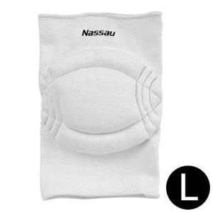 낫소 스포츠 보호대 배구 쿠션 무릎보호대 (화이트) (L) (NKS100)