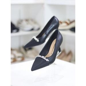 바이로쏘 세이브존03 소가죽 포인티드 토 5.0cm 키튼힐 펌프스 (BY)24S11331CE3W