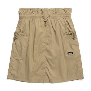 내셔널지오그래픽 N241WSK040 여성 팀버 카고 스커트 CAMEL