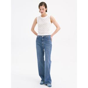 [올리브데올리브]워싱 와이드 데님 팬츠 (OJ4ML292)