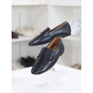 바이로쏘 세이브존03 빅 사이즈 스퀘어토 1.0cm 플랫 로퍼 SAV(BY)24S11566AH2