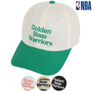 [엔비에이]남여공용 골든스테이트워리어스 팀 레터링 볼캡 모자 (N245AP275P)