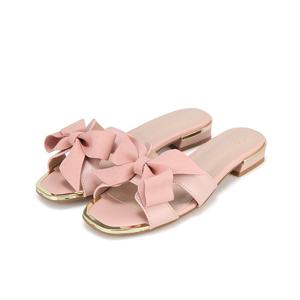 [바바라(슈즈)]러블리 나비 리본 포인트 데일리 샌들 뮬 BBH365-PK