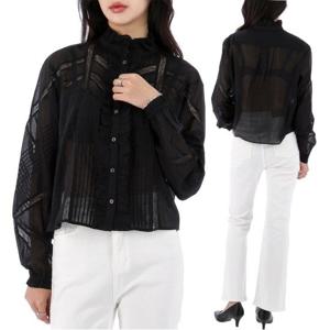 이자벨마랑 가이아 블라우스 HT0445FA B3J06E 01BK