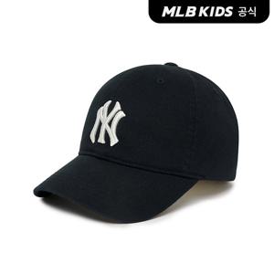 [MLB키즈 공식] 에이스 볼캡 NY (Black) 7ACP6604N-50BKS