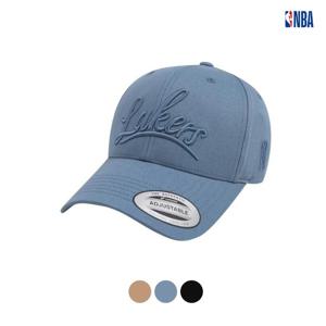 [엔비에이]공용 LAL 레이커스 볼륨자수 포인트 하드 클래식 볼캡 모자 N245AP421P