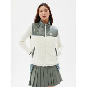 [마스터바니] 여성 덤블 믹스 리버시블 다운 베스트