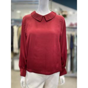 안지크 세이브존07 카라넥 퍼프 블라우스 AH3-BL110-0