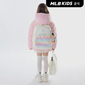 [택가199,000원][MLB키즈 공식] 25N 샤이니 책가방 세트 NY (Cream) 7FBKB035N-50CRS
