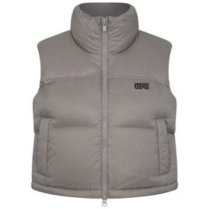 UFC 쉴드 릴렉스핏 패딩 베스트 애쉬카키 여성 U2VTV3303AK