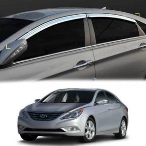 YF쏘나타 윈도우바이저 크롬 썬바이저 창문몰딩