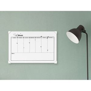노프레임 화이트 보드 주간 계획표(60cm x 40cm