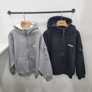 [지프키즈]곰와펜 셋업 후드집업 KP4TZU071_JK