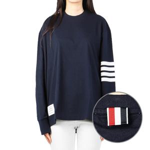 [톰브라운] 25SS (FJS066A 06221 415) 여성 오버사이즈 긴팔 티셔츠