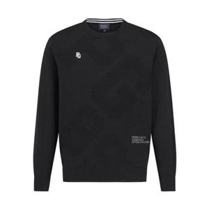 [파리게이츠] (511E1SR201)남성 빅 로고 패턴 긴팔 니트