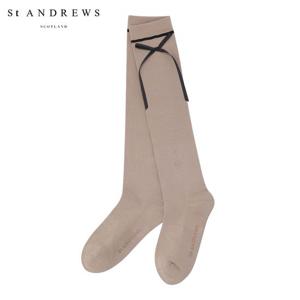 [세인트앤드류스] 여성 별 심볼 리본 스트랩 니삭스