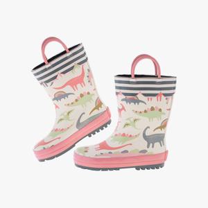 [스테판조셉]프린티드 레인부츠 핑크 공룡