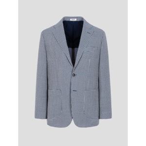 [로가디스] 미니멀 패턴 재킷  블루 (RX5211P31P)