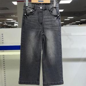 에스핏 HC21 그레이 와이드 데님 바지 SJZ101FJPT42