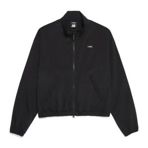 내셔널지오그래픽 N251WFT020 여성 실키 스탠드넥 풀집업 BLACK