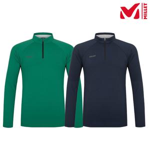 [밀레 (행사)]남성 아스킨 냉감 집업 긴팔 티셔츠_MXUST021