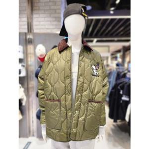 클라이드 엔 FPAJP671F 여성용 스누피 퀄팅 카라 점퍼