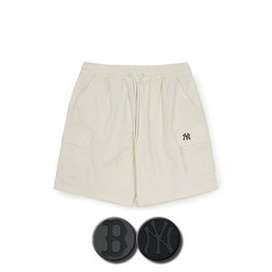 MLB 공용 고프코어 나일론 6부 카고 반바지 (3ASMB0653)