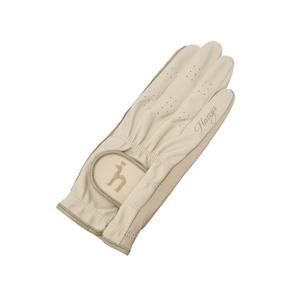 헤지스골프  (HWGV5E302I2)  25SS 베이지 여성 반양피 왼손장갑