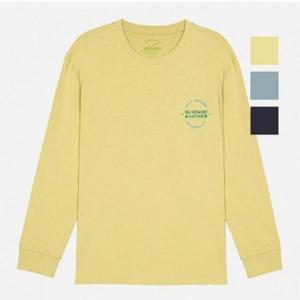 뱅뱅 HC09 공용 소매 시보리 프린트 긴팔티 NTL222