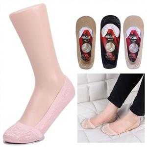 여자 페이크 삭스 자가드 패션 삭스 3켤레 묶음