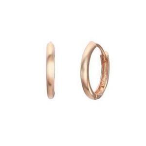 [로이드] 주문제작 5K 심플 베이직 링 귀걸이 LOFO3B12G