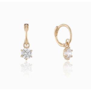 [로이드] 주문제작 라운드스톤 14k 귀찌 LOSL2053G