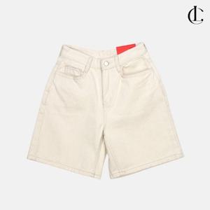 엘케이트 여성 면반바지 여름 코튼 숏팬츠 크림바지 와이드팬츠 LPP037