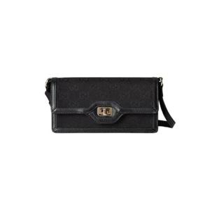 구찌 루체 GG 캔버스 미니 숄더백 블랙 790038-FADHY-1000