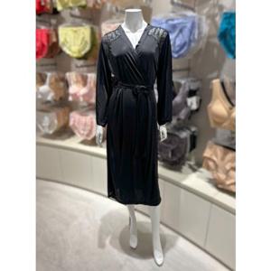 [바바라] 블랙 베가스무스 레이스 로브가운(AGW4806R)(BK)