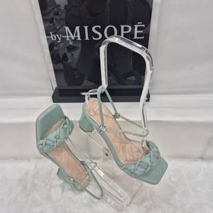 [미소페]By미소페 투웨이 큐빅 스트랩 샌들 112HH424HY002 MINT