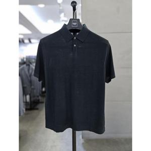 바쏘옴므 세이브존03 바쏘옴므 남자 봄 여름 티셔츠 그린 PK 카라 반팔 니트 WSAGZ2GW08A