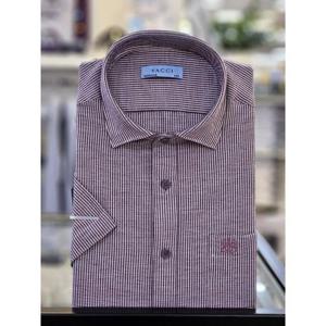 바찌 세이브존07 반팔 스판 체크 셔츠 VD1M2CR247RO