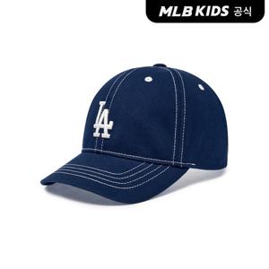 [MLB키즈 공식] 25N 스티치 워싱 볼캡 LA (L.Navy) 7ACPV095N-07NYL