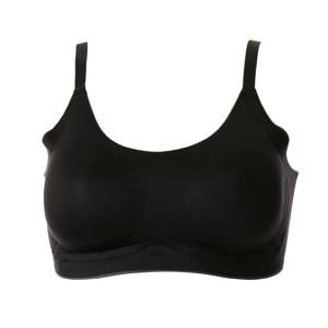 비너스  여성 오르화 노와이어 무봉제 심리스 브래지어(OBR3703-BK)