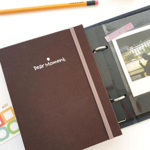 아트박스/제이로그 쁘띠로그 포토앨범 (A6 바인더) - 초코브라운