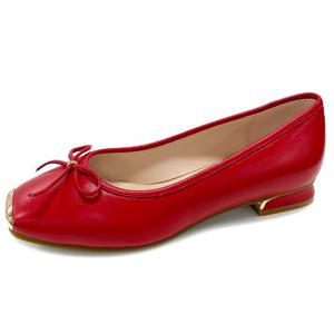 [에스콰이아(남성화)]여성화 부드러운 양가죽 스퀘어토 플랫 2cm단화 PFESHQ763