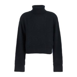 마이클코어스 크롭 돌먼 터틀넥 스웨터 MT5617UF2G 001