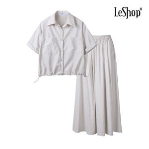 [르샵]드로우 썸머 셔츠 앤 스커트 셋업 (BP5ST002A)