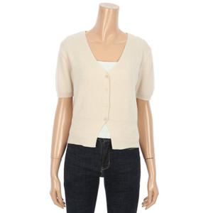 [르샵]심플룩 버튼 반팔 가디건 (BO3KC006A)