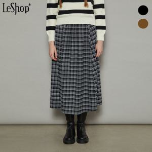 [르샵]밴딩 웨이스트 잔체크 스커트 (BO9SK005A)