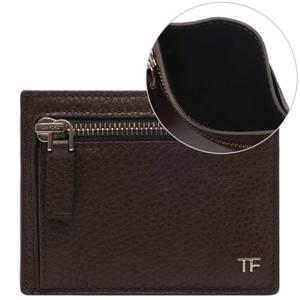 [톰포드] 남성 TF 로고 지퍼 카드지갑 (Y0167C ALC CHO)